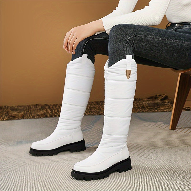 Winter Elegance Mid-Calf Boots