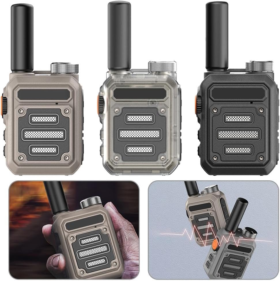 Waterproof & Shock Resistant Walkie Talkies Nationwide PTT, No Fees