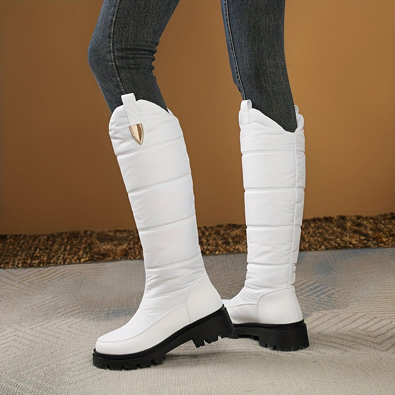 Winter Elegance Mid-Calf Boots