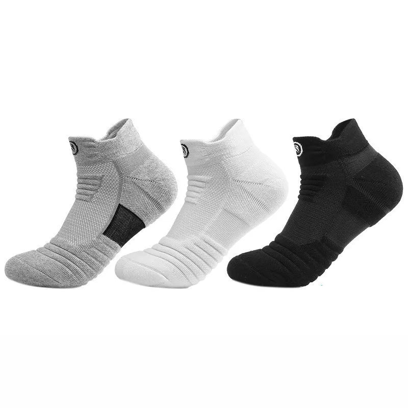 Chaussettes antidérapantes en coton pour hommes 