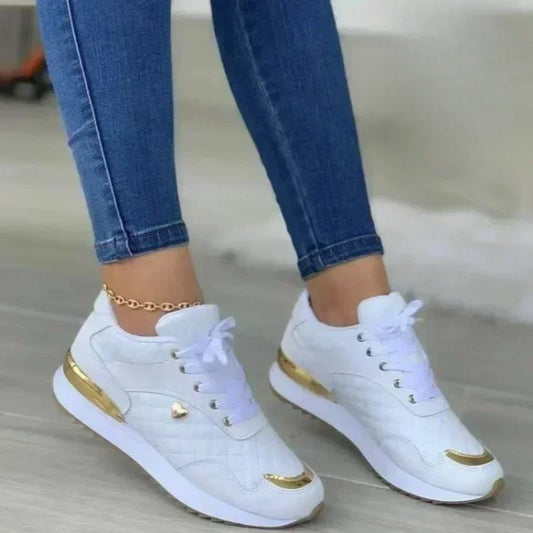 JENNA Sneakers Patchwork für Damen Leicht