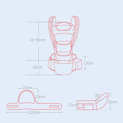 KANGAROO Wrap Ergonomic for baby Travel