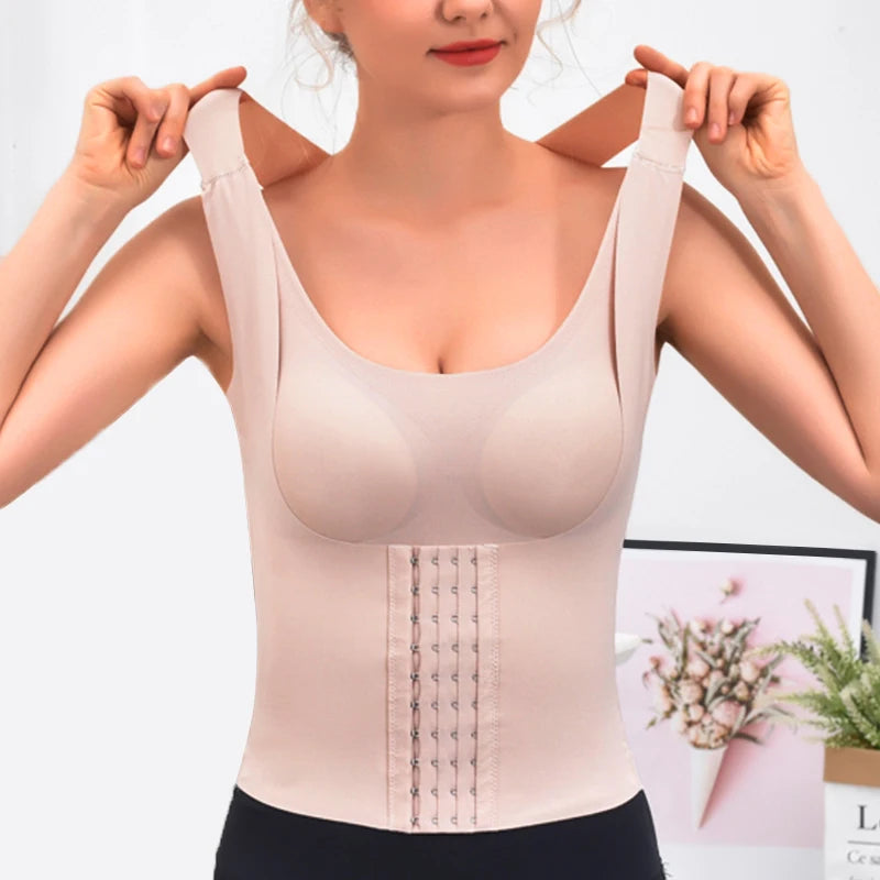 KAYLA 3-in-1-Shapewear mit geknöpftem Taillen-BH